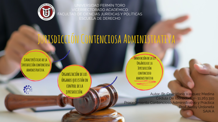 Jurisdicción Contenciosa Administrativa By Cruz Mario Vasquez Medina 8460