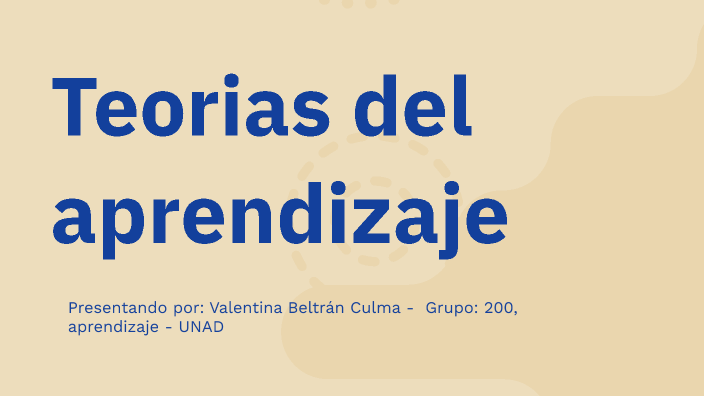 teorias del aprendizaje by Valentina Beltran on Prezi
