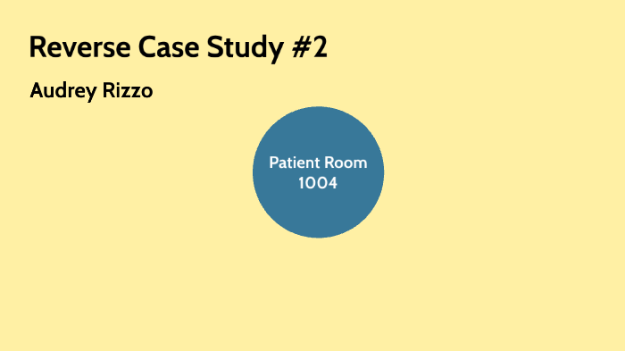 How to write a reverse case study picture
