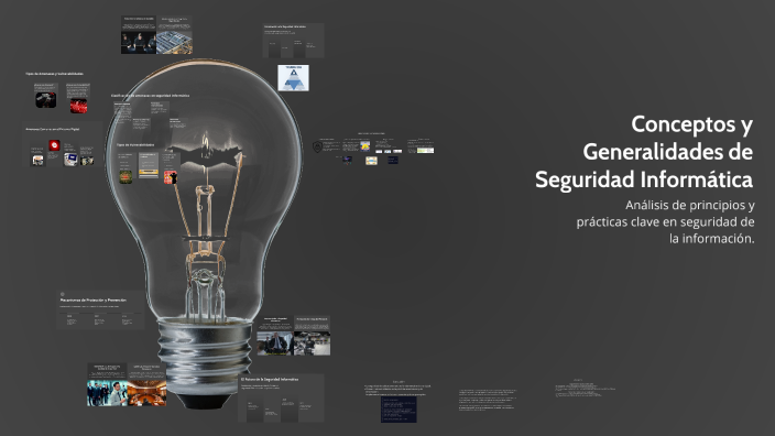 Conceptos y Generalidades de Seguridad Informática by y castro on Prezi