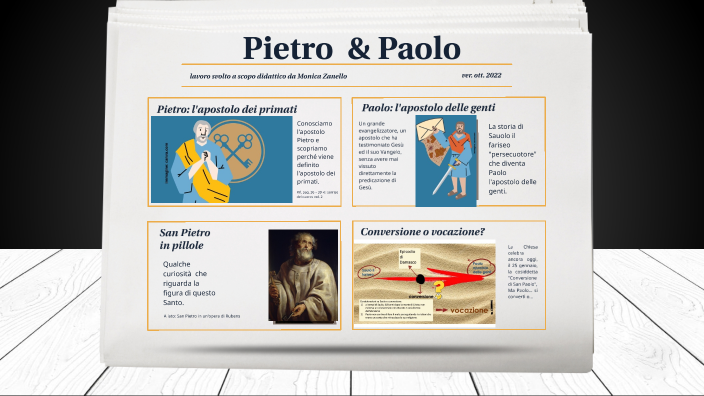 Pietro e Paolo by MONICA ZANELLO on Prezi
