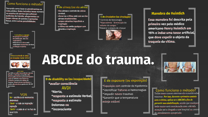 O XABCDE do Trauma A Atualizao na PHTLS 9 edio - Enfermagem Ilustrada