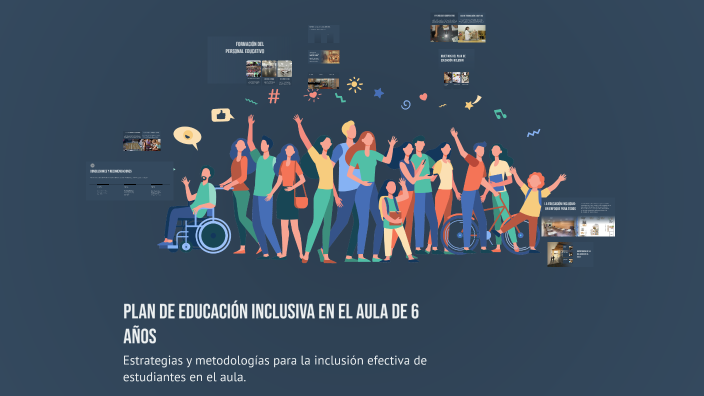 Plan de Educación Inclusiva en el Aula de 6 Años by Jhemmy Villarruel ...