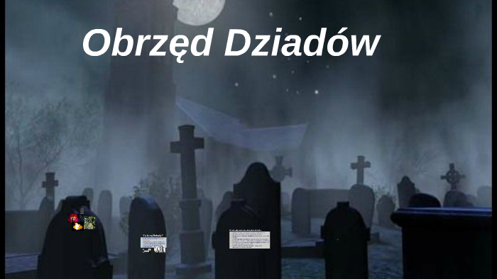 Obrzęd Dziadów Zakończyło Rzucenie W Każdy Róg Pomieszczenia