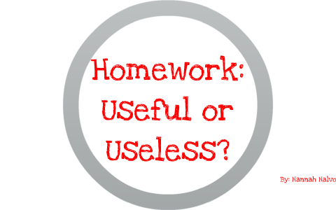 are homework useful