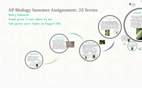 ap biology summer assignment 2023