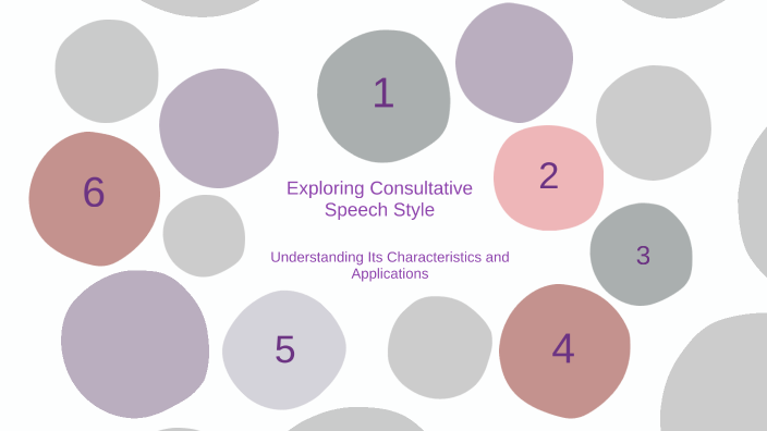 Exploring Consultative Speech Style by CakedHoly on Prezi