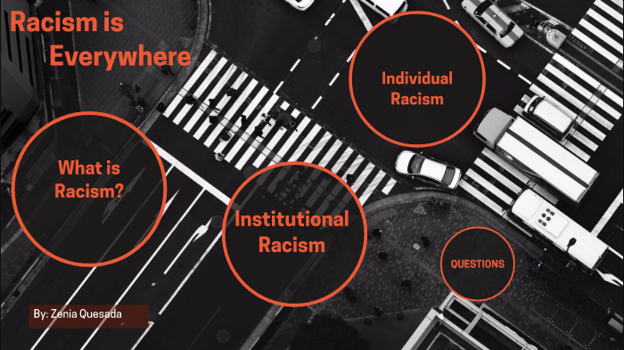Racism Is Everywhere By Zenia Quesada