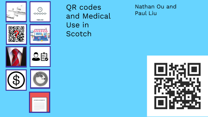 QR Codes And Medical Use By Nathan Ou