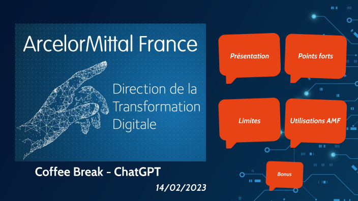 Coffee Break - ChatGPT by Maxime Dousselaere on Prezi