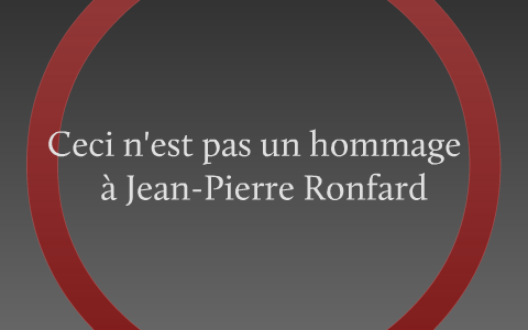 Ronfard Nu Devant Son Miroir Pistes De Fragmentation By Suzanne Vallieres