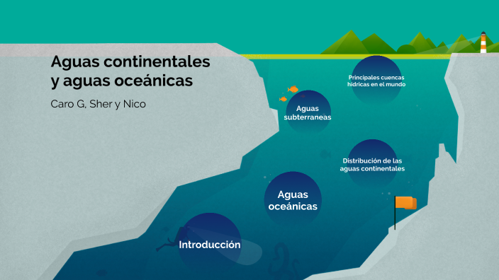 aguas oceanicas y continentales by Caro Granados