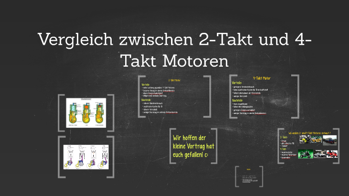 Unterschiede zwischen 2-Takt und 4-Takt Motoren by Marvin Brückner on Prezi