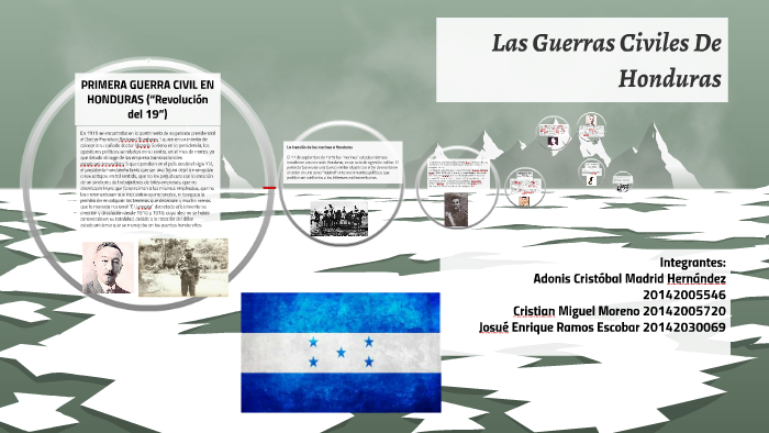 Las Guerras Civiles De Honduras by Adonis Madrid on Prezi