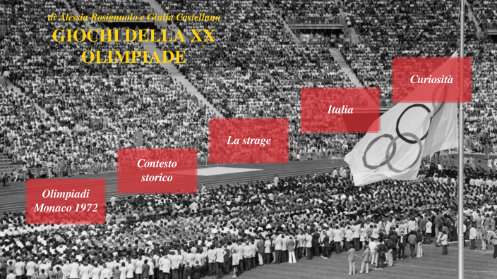 GIOCHI OLIMPICI MONACO 1972 by giulia castellano