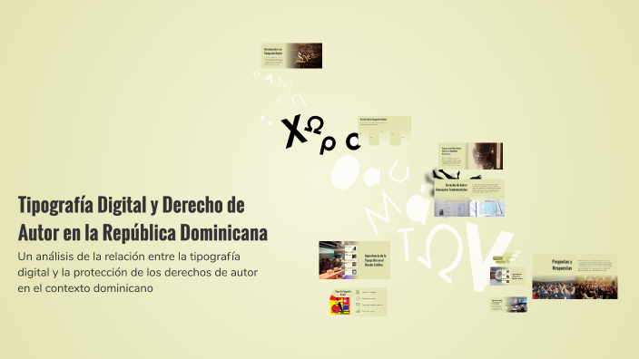 Tipografía Digital y Derecho de Autor en la República Dominicana by ...