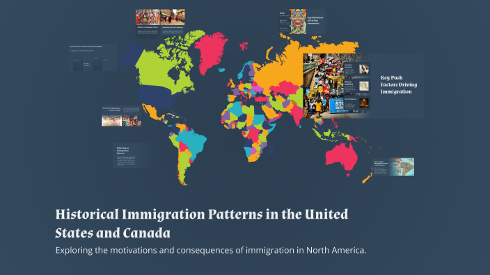 Historical Immigration Patterns in the United States and Canada by ...