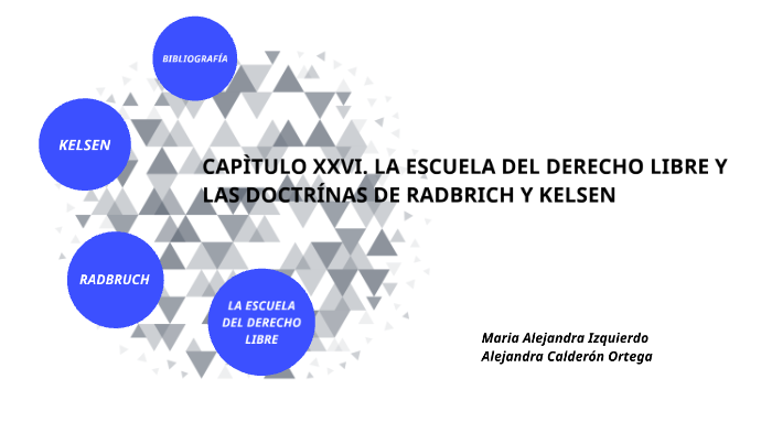 CAPÍTULO XXVI LA ESCUELA DEL DERECHO LIBRE Y LAS DOCTRÍNAS DE RADBRICH ...