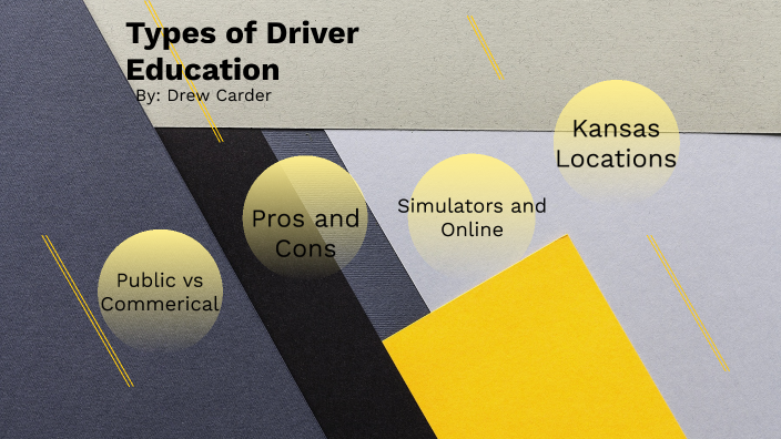 Types of Driver Education by Drew Carder on Prezi