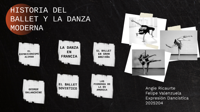 Historia del ballet y la danza moderna by Angie Gisell Ricaurte ...