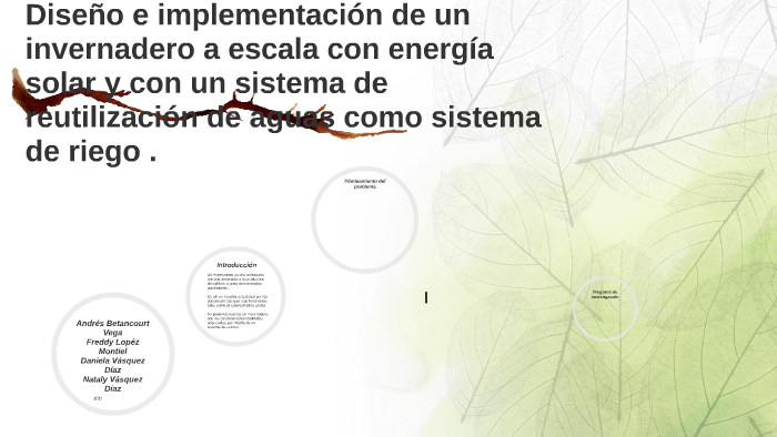 proyecto de grado by on Prezi