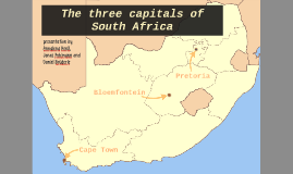 The capitals of south africa