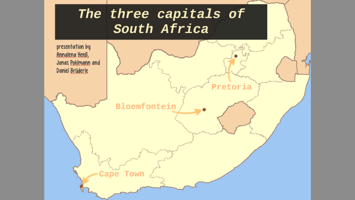 Why Does South Africa Have Three Capital Cities?