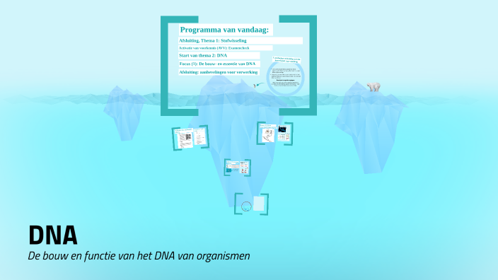 Introductie (HAVO 5): DNA (bouw en functie) by Denny Van de Ven on Prezi