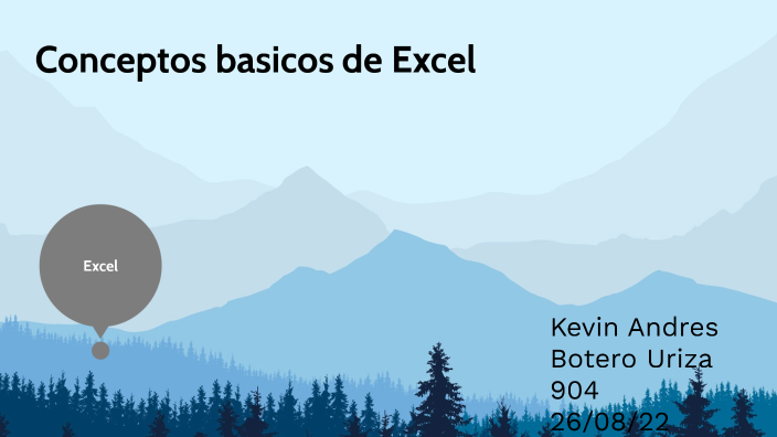 Conceptos basicos de Excel by Botero Uriza Kevin Andres on Prezi