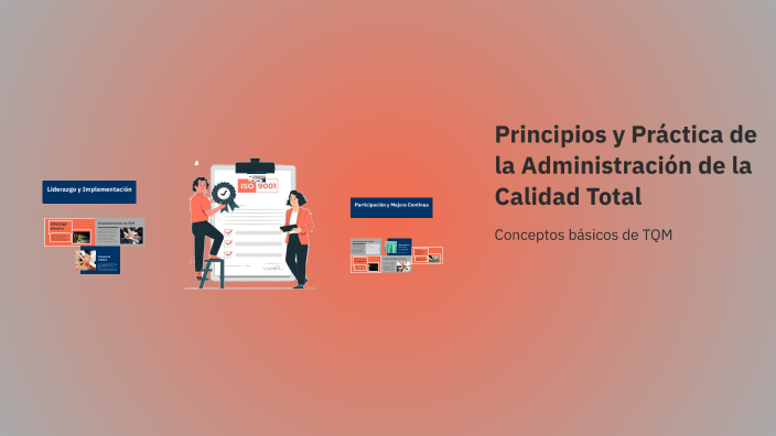 Principios y Práctica de la Administración de la Calidad Total by Jaime ...