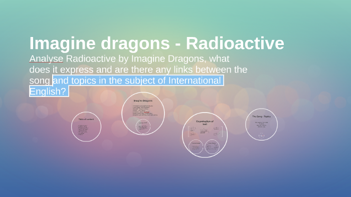 imagine dragons radioactive album cover