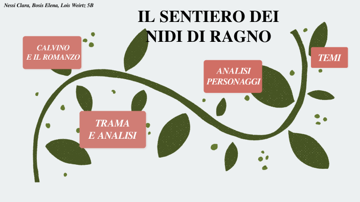 Riassunto Il Sentiero Dei Nidi Di Ragno Per Capitoli iL SENTIERO DEI NIDI DI RAGNO by ele sss on Prezi