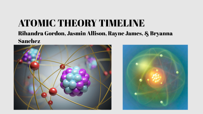 Atomic Theory Timeline by ree.0i on Prezi