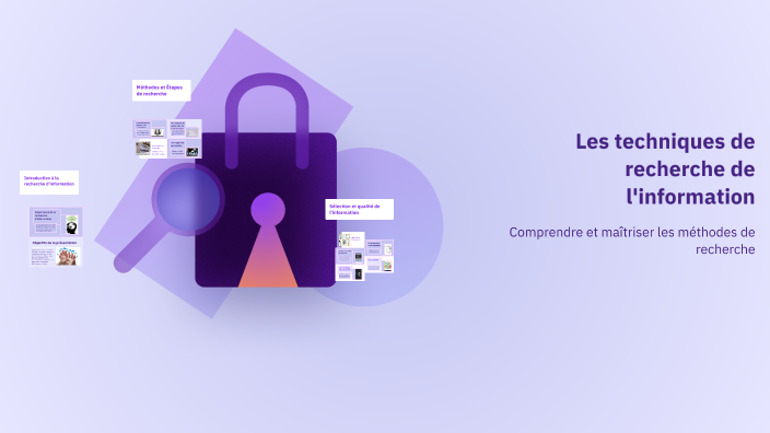Les techniques de recherche de l'information by Moussa Conde on Prezi