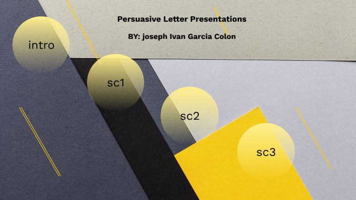 Persuasive Letter Presentations by Joseph Garcia on Prezi