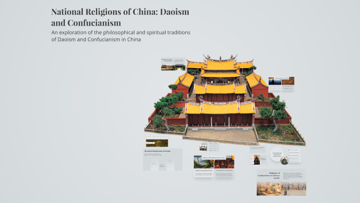 National Religions of China: Daoism and Confucianism by гульнара ...