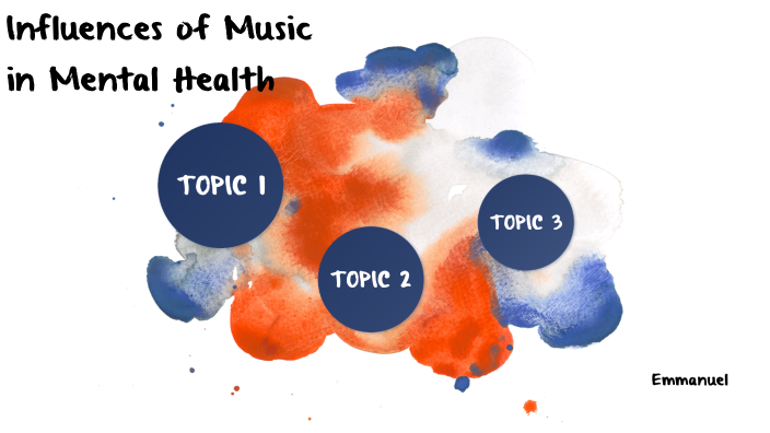 presentation influences of music in mental health