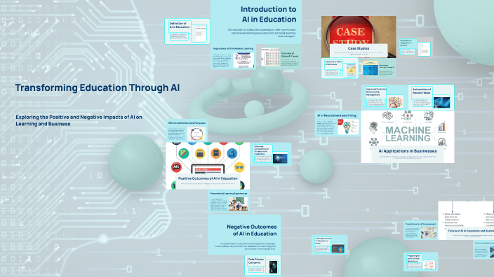 Transforming Education Through AI by Thiago Santos on Prezi
