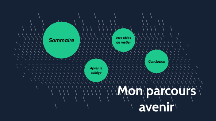 parcours avenir by Noha Ges on Prezi