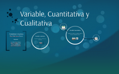 Variable, Cuantitativa y Cualitativa by Jocelyn Palafox