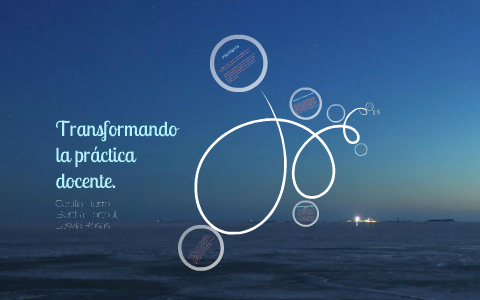 Transformando la practica docente by Jocelyn Bucio on Prezi