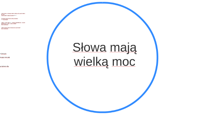 Magia I Moc Słów Sprawdzian