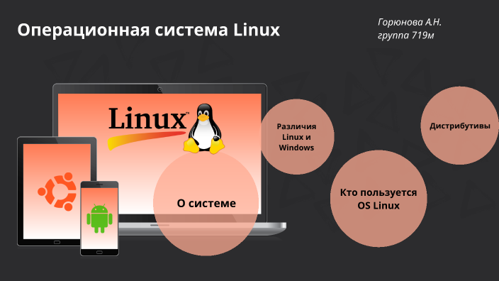 Архитектура ос linux кратко