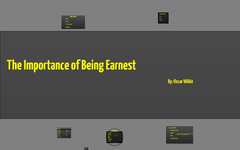 Character Analysis Of Earnest