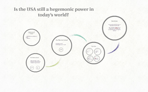 Is the USA still a hegemonic power in today’s world? by tosia bryza on ...