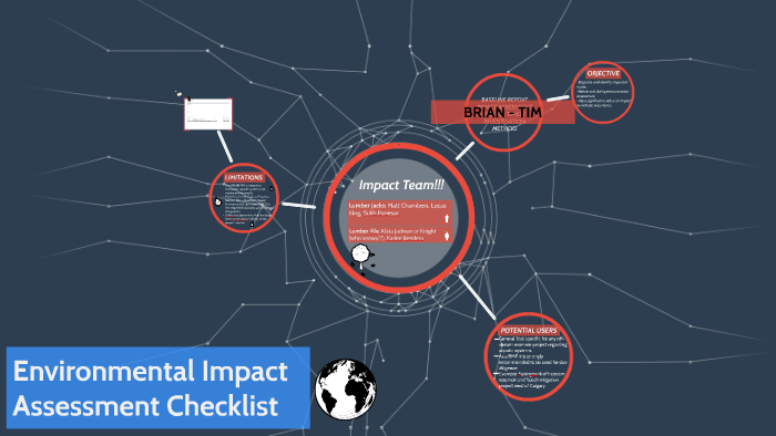 Environmental Impact Assessment Checklist by sukh panesar