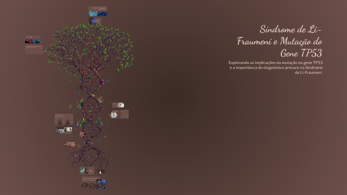 Síndrome de Li-Fraumeni e Mutação do Gene TP53 by Angela Coltri on Prezi