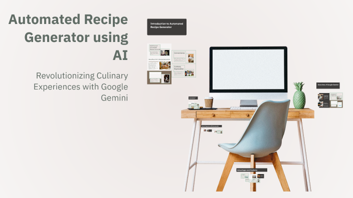Algorithmic Recipe Design Automated Recipe Generator using AI by Darshith C on Prezi