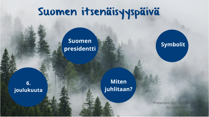Suomen itsenäisyyspäivä by Olga Semernina on Prezi Next