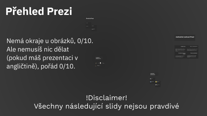 Prezi Overview by Albert Řezáč on Prezi